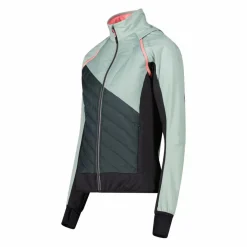 Hybride Damenjacke mit abnehmbaren ärmeln