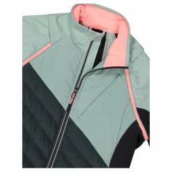 Hybride Damenjacke mit abnehmbaren ärmeln