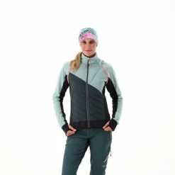 Hybride Damenjacke mit abnehmbaren ärmeln