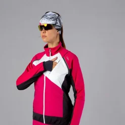 Hybride Damenjacke mit abnehmbaren ärmeln