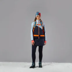 Hybride Damenjacke mit abnehmbaren ärmeln