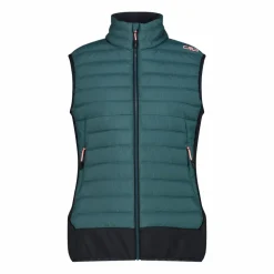 Hybride Weste für Damen, wattiert mit PrimaLoft Black Thermoplume Unlimitech