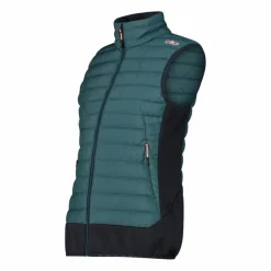 Hybride Weste für Damen, wattiert mit PrimaLoft Black Thermoplume Unlimitech