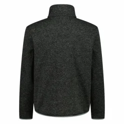 Hybrid-Fleecejacke für Herren aus Knit Tech Melange