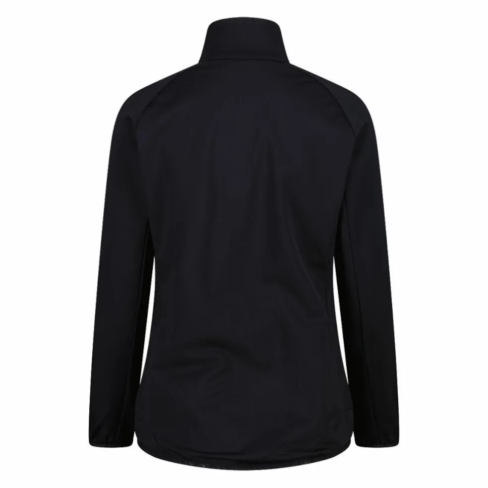 Hybrid-Fleecejacke mit Reißverschluss für Damen aus Knit Tech