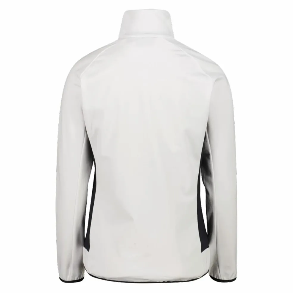 Hybrid-Fleecejacke mit Reißverschluss für Damen aus Knit Tech