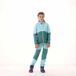 Hybridjacke mit Kapuze für Mädchen