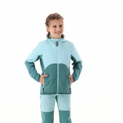 Hybridjacke mit Kapuze für Mädchen