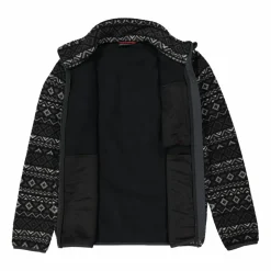 Jacke aus Highloft-Fleece für Herren mit Kunstpelz