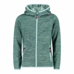 Jacke aus Knit Tech mit Kapuze für Jungen