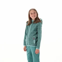 Jacke aus Knit Tech mit Kapuze für Jungen