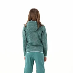 Jacke aus Knit Tech mit Kapuze für Jungen