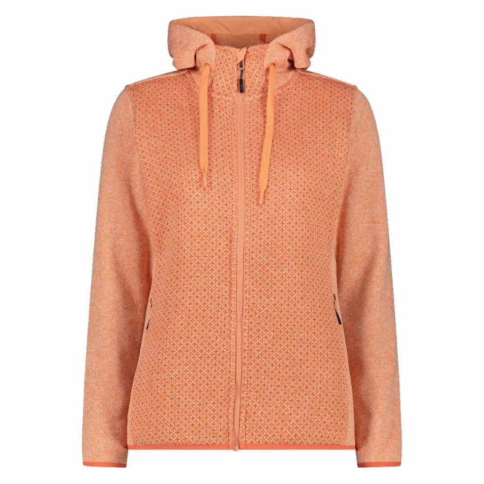 Jacke aus Knit Tech mit Kapuze für Damen