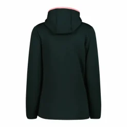 Jacke aus Kunstfell Stretch Performance für Damen mit Kapuze