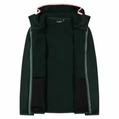 Jacke aus Kunstfell Stretch Performance für Damen mit Kapuze