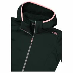 Jacke aus Kunstfell Stretch Performance für Damen mit Kapuze