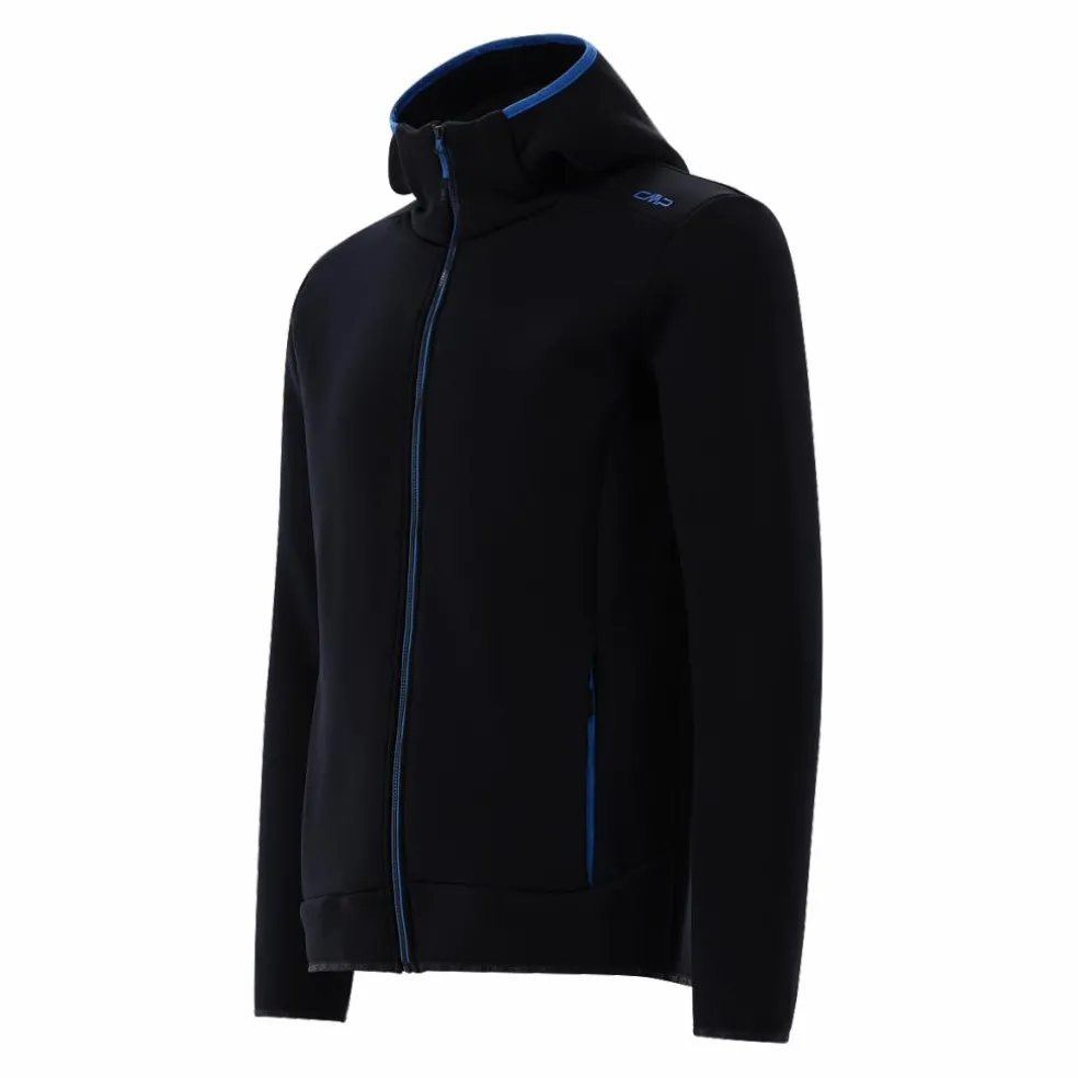 Jacke aus Kunstfell Stretch Performance für Herren mit Kapuze