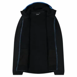 Jacke aus Kunstfell Stretch Performance für Herren mit Kapuze