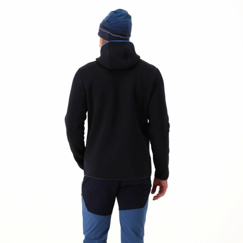 Jacke aus Kunstfell Stretch Performance für Herren mit Kapuze