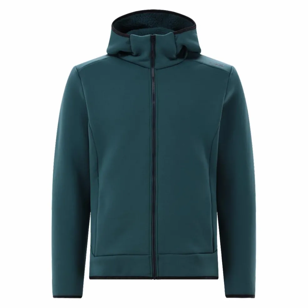 Jacke aus Kunstfell Stretch Performance für Herren mit Kapuze