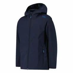 Jacke mit fest angebrachter Kapuze für Jungen