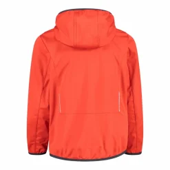 Jungen Jacke aus leichtem Softshell, mit Fix Hood