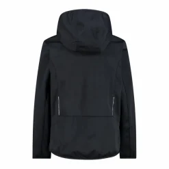 Jungen Jacke aus leichtem Softshell, mit Fix Hood