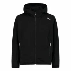 Jungen Jacke aus leichtem Softshell, mit Fix Hood