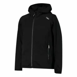 Jungen Jacke aus leichtem Softshell, mit Fix Hood