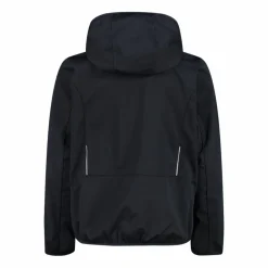 Jungen Jacke aus leichtem Softshell, mit Fix Hood