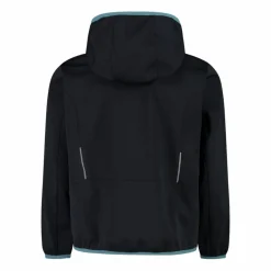 Jungen Jacke aus leichtem Softshell, mit Fix Hood