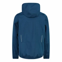 Jungen Jacke aus leichtem Softshell, mit Fix Hood