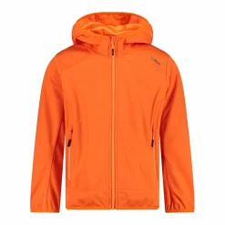 Jungen Jacke aus leichtem Softshell, mit Fix Hood