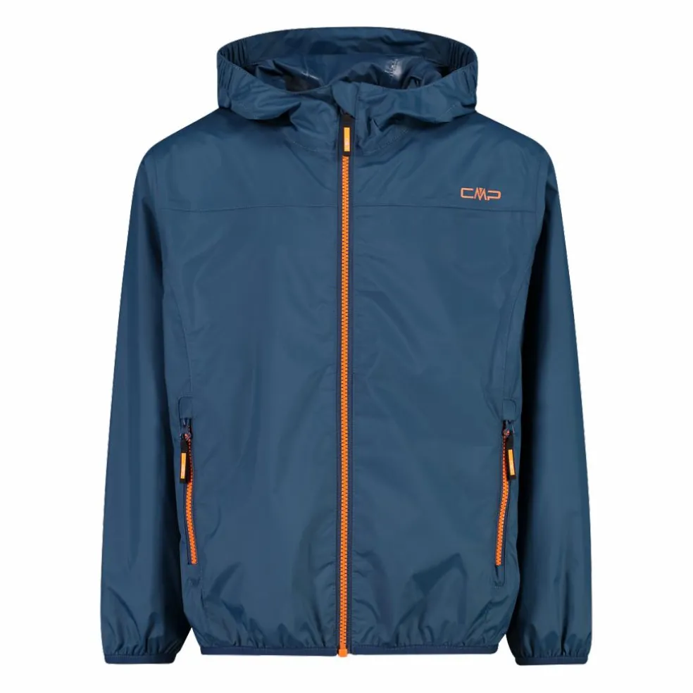 Jungen packable wasserdichte Jacke