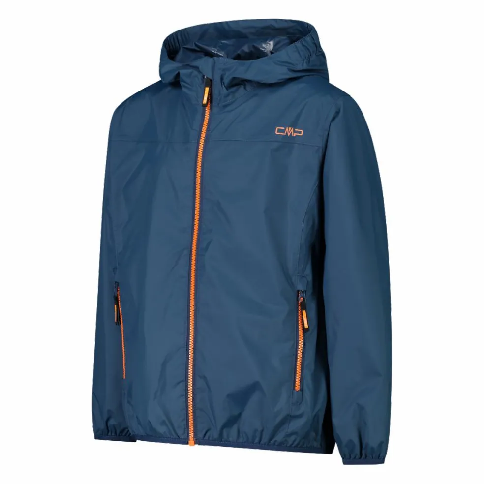 Jungen packable wasserdichte Jacke
