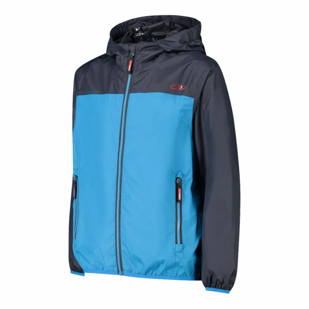 Jungen packable wasserdichte Jacke