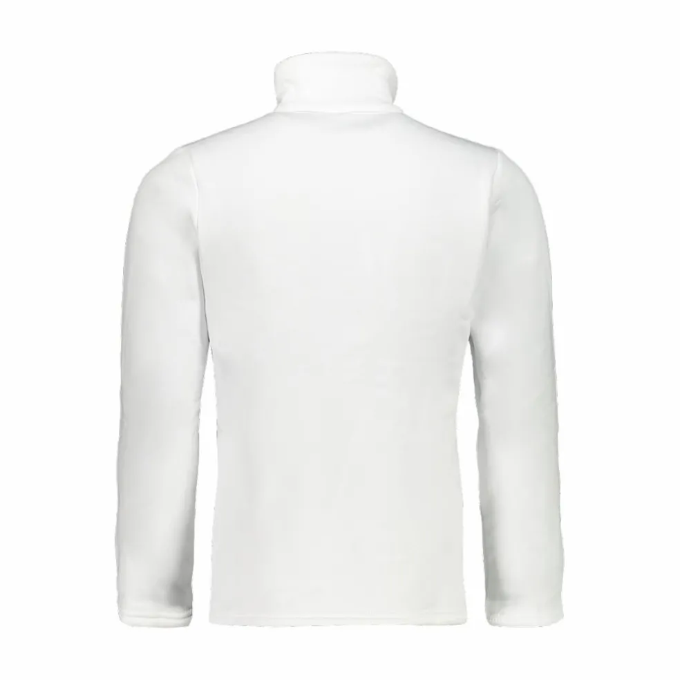 Jungen Stretch Performance Stehkragenshirt mit kurzem Reißverschluss