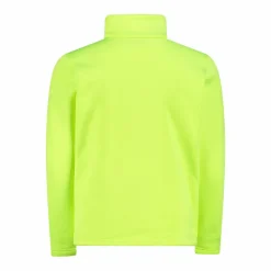 Jungen Stretch Performance Stehkragenshirt mit kurzem Reißverschluss