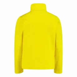 Jungen Stretch Performance Stehkragenshirt mit kurzem Reißverschluss