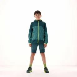 Jungen-Shell aus zweifarbigem Ripstop