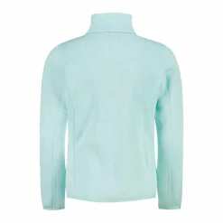 Kapuzenlose Mädchen schweres Fleecejacke Knit-Tech in melierter Optik