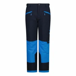 Kinder-Skihose aus farbigem Twill