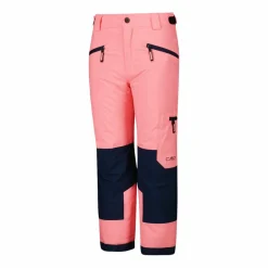 Kinder-Skihose aus farbigem Twill
