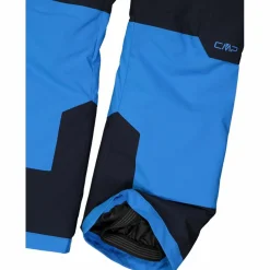 Kinder-Skihose aus farbigem Twill