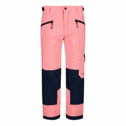 Kinder-Skihose aus farbigem Twill