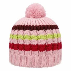 Kinder-Strickmütze mit Bommel