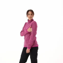 Knit-Tech-Fleece mit Inner Layer aus Mesh