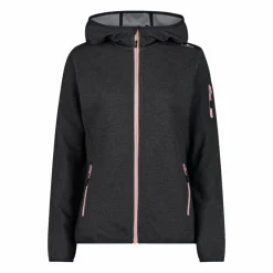 Knit-Tech-Fleece mit Kapuze und Mesh