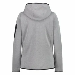 Knit-Tech-Fleece mit Kapuze und Mesh