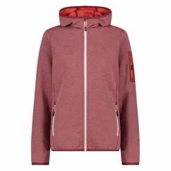 Knit-Tech-Fleece mit Kapuze und Mesh